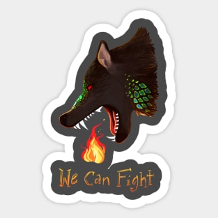 Fire Fight Sticker